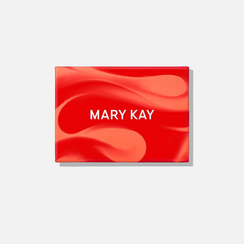 Closed limited-edition Mary Kay Eye Shadow Palette in Inner Fire against white background