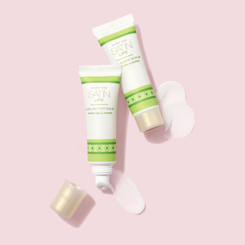 White Tea & Citrus Satin Lips&reg; Shea Butter Balm