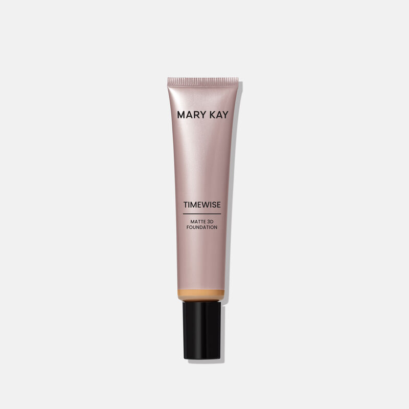 Tube of TimeWise Matte 3D Foundation in Medium 12 shade