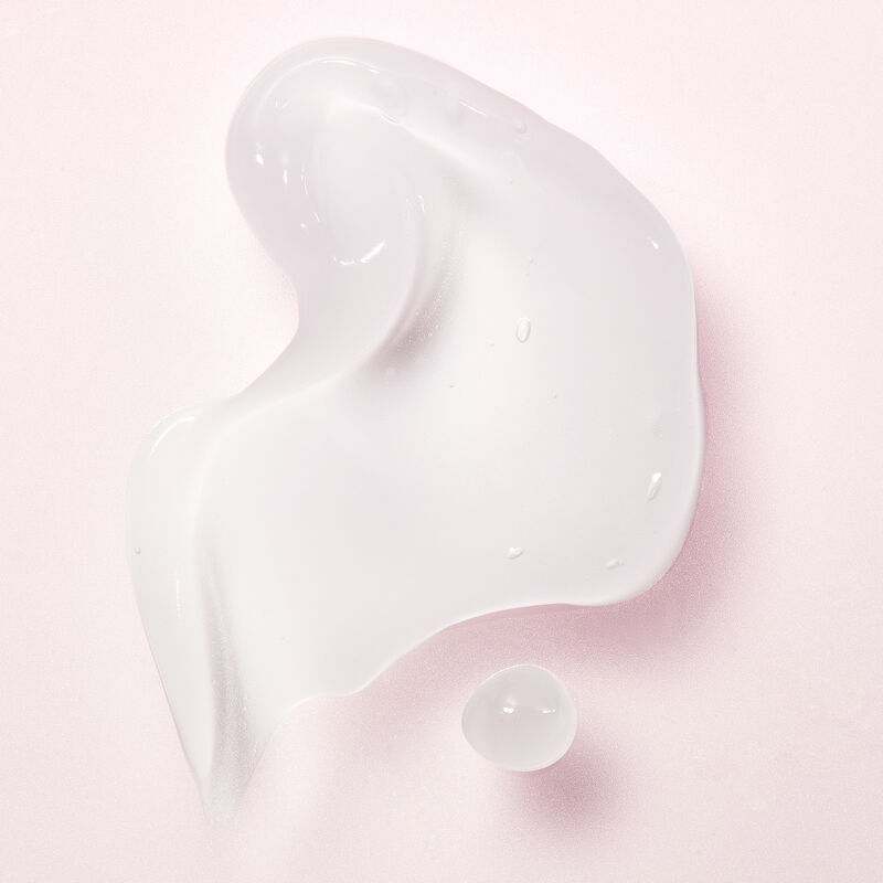 Product rub of Mary Kay Mattifying Moisturizer against light pink background