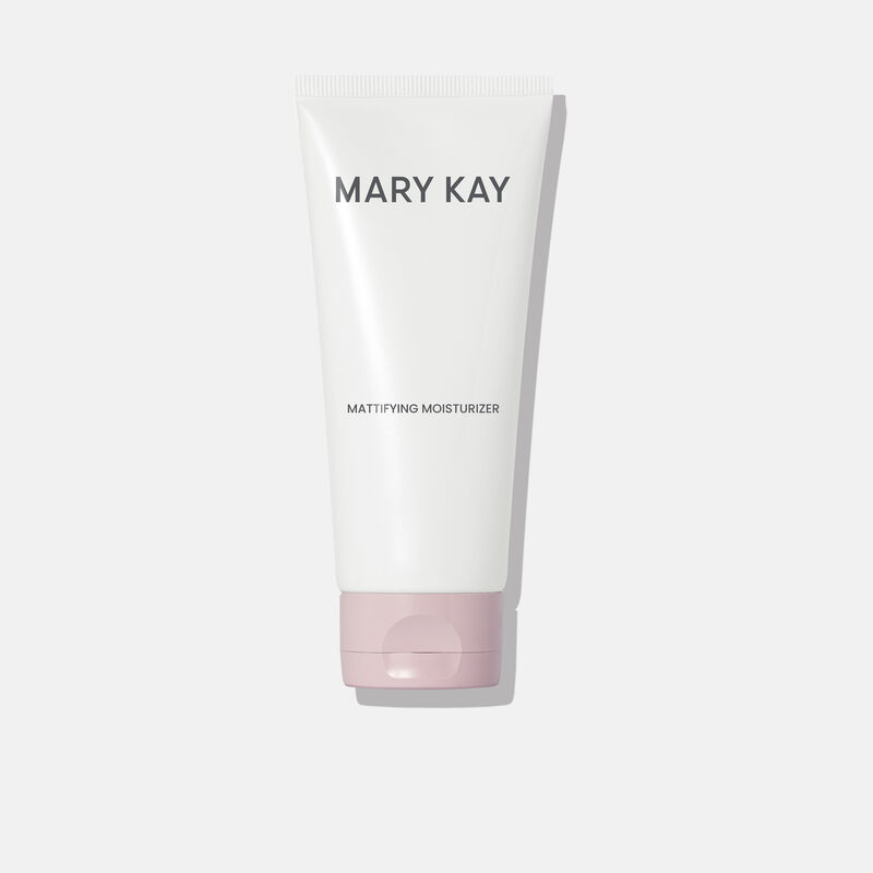 Tube of Mary Kay Mattifying Moisturizer standing on its cap